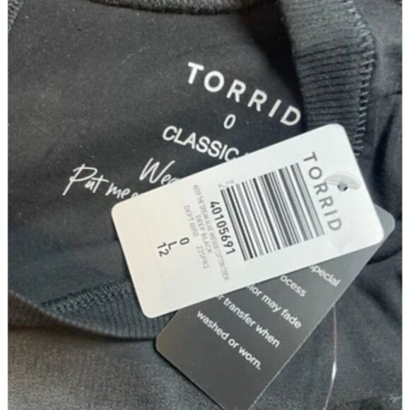 Torrid 0/L Black Highway Sign Keep The Dream Alive Print Cotton Short Sleeve Tee - Picture 6 of 6